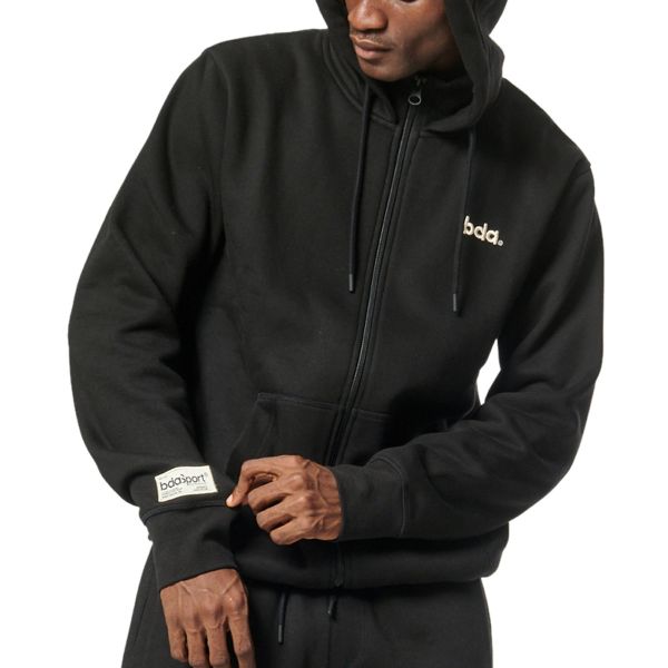 Body Action Sweat Full-Zip Men's Jacket 073316-01-Black