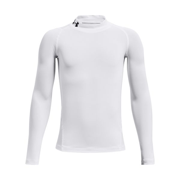 Under Armour Boys' HeatGear Mock Long Sleeve 1369477-100