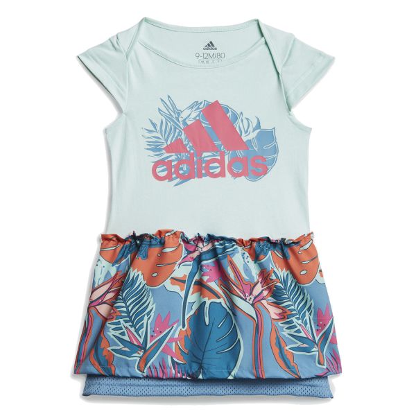 adidas Flower Print Toddlers' Dress  GM8970