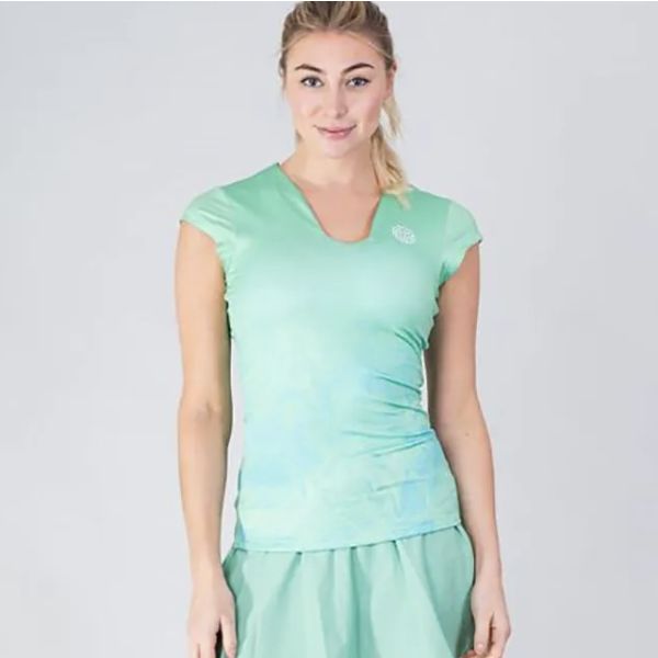 Bidi Badu Bella 2.0 Tech V-Neck Women's Tennis Tee W354009221-GN