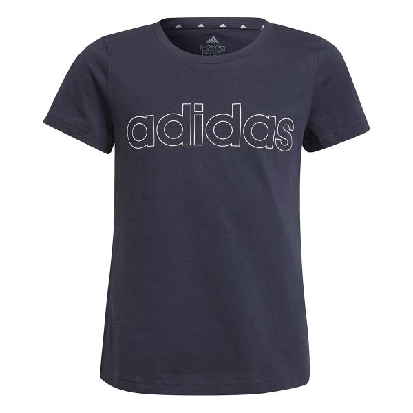 adidas Essentials Logo Girls Tee GS0186