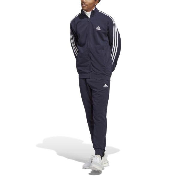 adidas Basic 3-Stripes French Terry Men's Track Suit IC6765