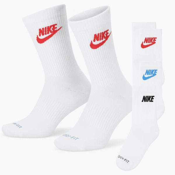 Nike Sportswear Everyday Essential Crew Socks x 3 DX5025-911
