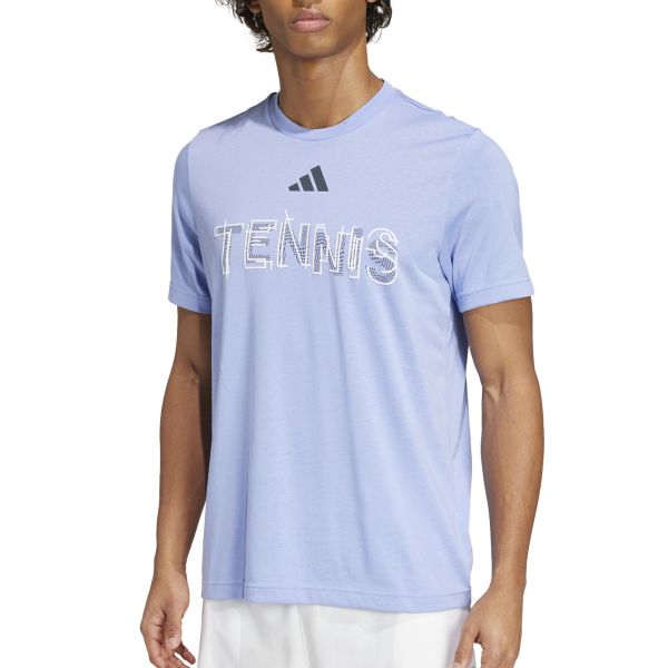 adidas Tennis Hi-Visibility Interview Men's Graphic T-Shirt IW0143