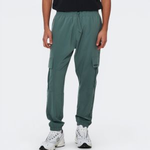 Body Action Poly Stretch Cargo Men's Pants