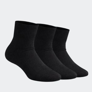 Benation Quarter Half Terry Socks x 3