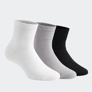Benation Quarter Half Terry Socks x 3