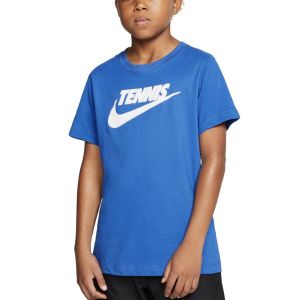NikeCourt Dri-FIT Boy's Graphic Tennis T-Shirt