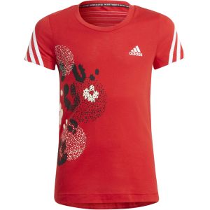 adidas 3 -Stripes Graphic Girls' Tennis T-Shirt