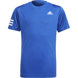 adidas Club 3-Stripes Boys' Tennis T-Shirt