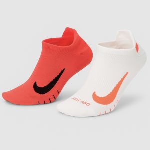 Nike Multiplier Running No-Show Socks x2 SX7554-922