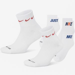 Nike Everyday Plus Cushioned Training Ankle Socks x 3